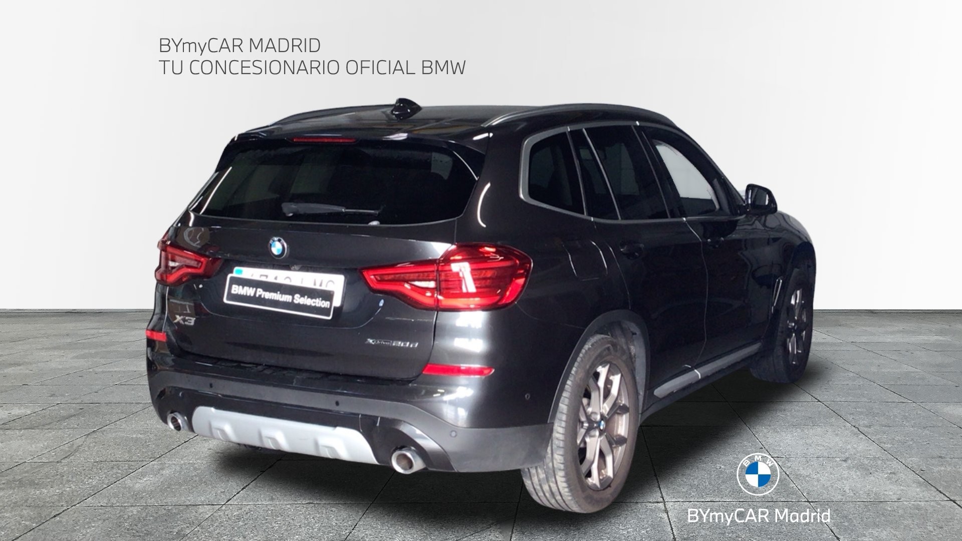 BMW X3 xDrive20d color Gris. Año 2021. 140KW(190CV). Diésel. En concesionario BYmyCAR Madrid - Alcalá de Madrid