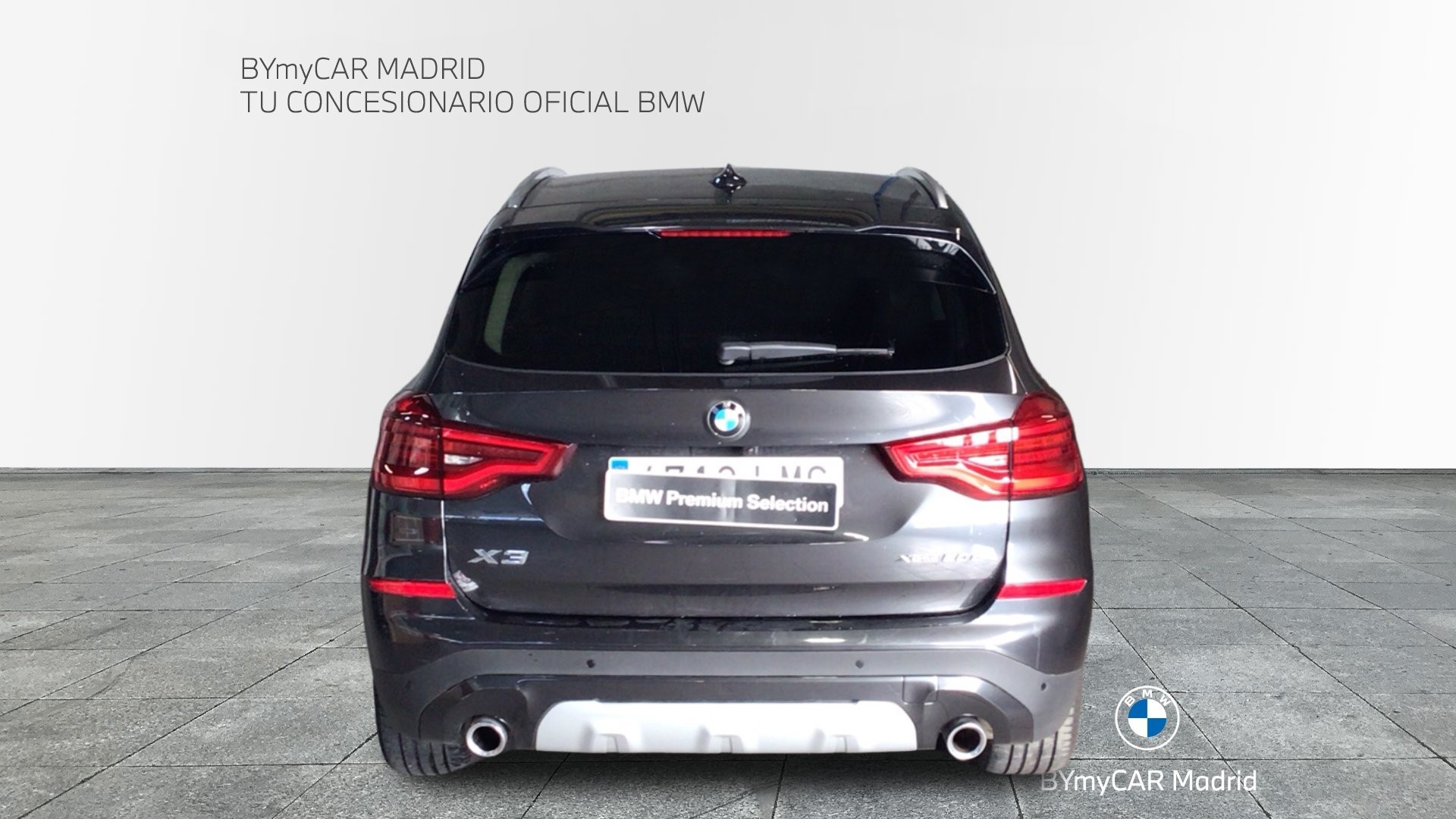 BMW X3 xDrive20d color Gris. Año 2021. 140KW(190CV). Diésel. En concesionario BYmyCAR Madrid - Alcalá de Madrid