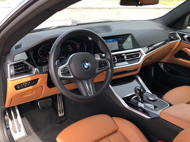 BMW Serie 4 420d Coupe color Azul. Año 2020. 140KW(190CV). Diésel. En concesionario Momentum S.A. de Madrid