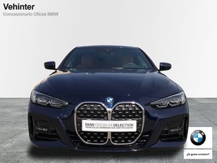 Fotos de BMW Serie 4 420d Coupe color Azul. Año 2020. 140KW(190CV). Diésel. En concesionario Momentum S.A. de Madrid