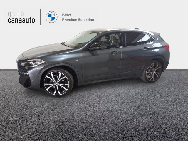 BMW X2 sDrive18d color Gris. Año 2019. 110KW(150CV). Diésel. En concesionario CANAAUTO - TACO de Sta. C. Tenerife