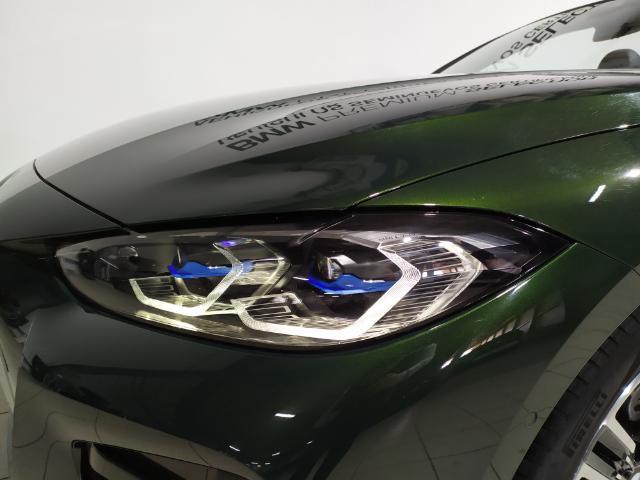 BMW Serie 4 420i Cabrio color Verde. Año 2022. 135KW(184CV). Gasolina. En concesionario Hispamovil, Orihuela de Alicante