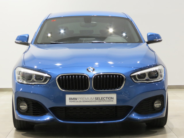 BMW Serie 1 116i color Azul. Año 2018. 80KW(109CV). Gasolina. En concesionario GANDIA Automoviles Fersan, S.A. de Valencia