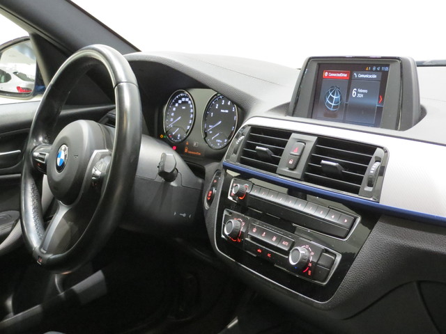 BMW Serie 1 116i color Azul. Año 2018. 80KW(109CV). Gasolina. En concesionario GANDIA Automoviles Fersan, S.A. de Valencia