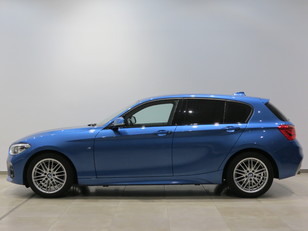 Fotos de BMW Serie 1 116i color Azul. Año 2018. 80KW(109CV). Gasolina. En concesionario GANDIA Automoviles Fersan, S.A. de Valencia