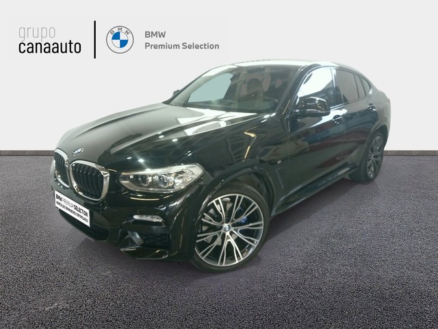 BMW X4 xDrive20d color Negro. Año 2019. 140KW(190CV). Diésel. En concesionario CANAAUTO - TACO de Sta. C. Tenerife