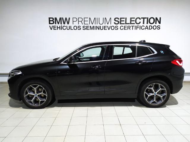 BMW X2 sDrive18i color Negro. Año 2019. 103KW(140CV). Gasolina. En concesionario Hispamovil Elche de Alicante