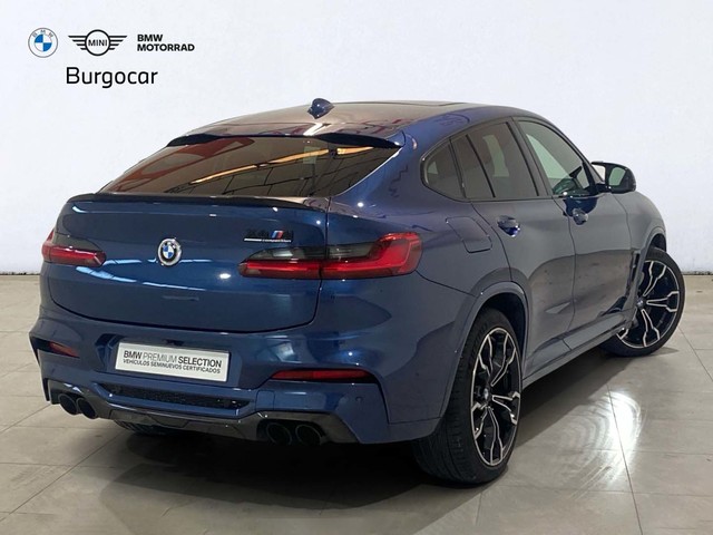 BMW M X4 M Competition color Azul. Año 2021. 375KW(510CV). Gasolina. En concesionario Burgocar (Bmw y Mini) de Burgos