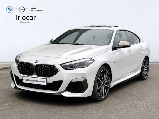 BMW Serie 2 M235i Gran Coupe color Blanco. Año 2020. 225KW(306CV). Gasolina. En concesionario Triocar Gijón (Bmw y Mini) de Asturias