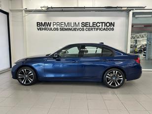 Fotos de BMW Serie 3 318i color Azul. Año 2018. 100KW(136CV). Gasolina. En concesionario Lurauto Navarra de Navarra