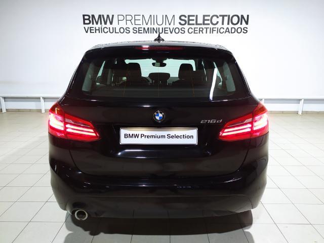 BMW Serie 2 216d Active Tourer color Negro. Año 2020. 85KW(116CV). Diésel. En concesionario Hispamovil Elche de Alicante