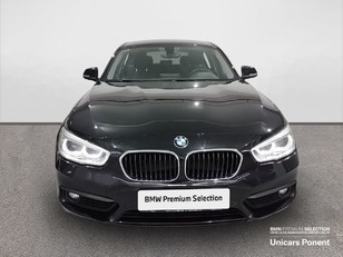 Fotos de BMW Serie 1 118d color Negro. Año 2018. 110KW(150CV). Diésel. En concesionario Unicars Ponent de Lleida