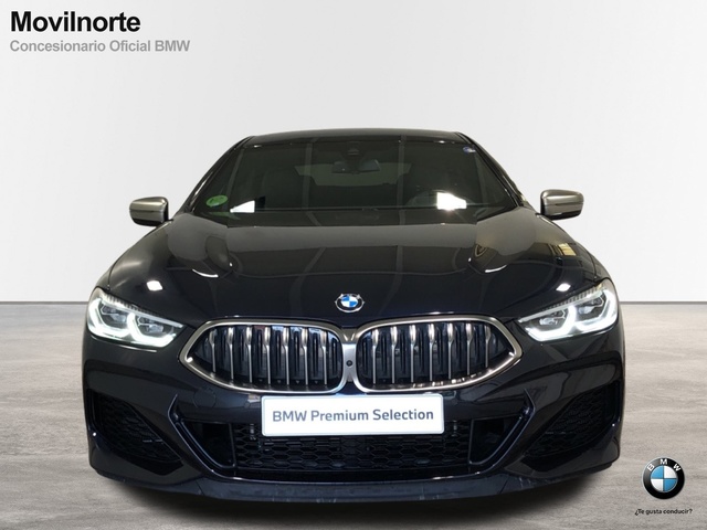 BMW Serie 8 M850i Gran Coupe color Negro. Año 2021. 390KW(530CV). Gasolina. En concesionario Movilnorte El Plantio de Madrid