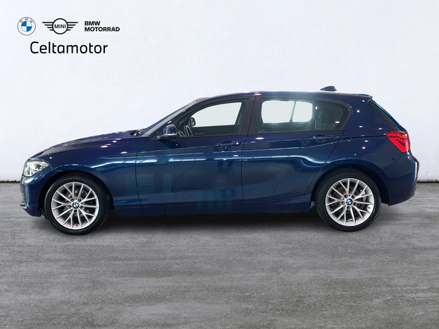 BMW Serie 1 116d color Azul. Año 2017. 85KW(116CV). Diésel. En concesionario Celtamotor Lalín de Pontevedra