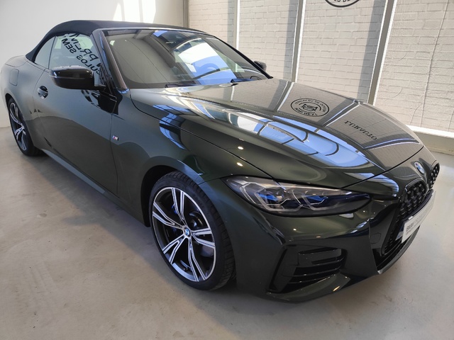 BMW Serie 4 M440i Cabrio color Azul. Año 2024. 275KW(374CV). Gasolina. En concesionario Lurauto Gipuzkoa de Guipuzcoa