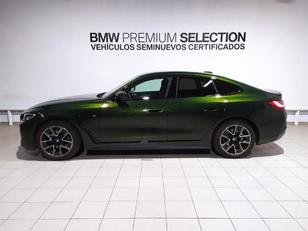 Fotos de BMW Serie 4 420i Gran Coupe color Verde. Año 2023. 135KW(184CV). Gasolina. En concesionario Hispamovil Elche de Alicante