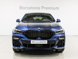 Fotos de BMW X6 xDrive30d color Azul. Año 2021. 210KW(286CV). Diésel. En concesionario Barcelona Premium -- GRAN VIA de Barcelona