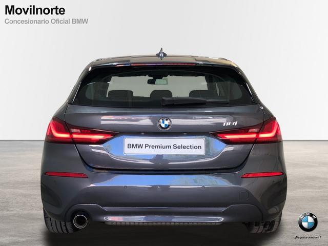 BMW Serie 1 118i color Gris. Año 2020. 103KW(140CV). Gasolina. En concesionario Movilnorte Las Rozas de Madrid