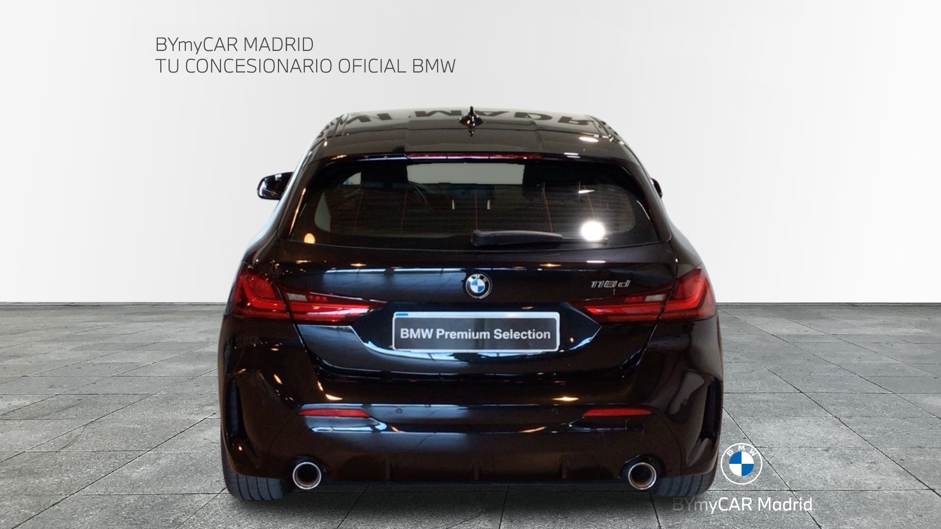 BMW Serie 1 118d color Negro. Año 2020. 110KW(150CV). Diésel. En concesionario BYmyCAR Madrid - Alcalá de Madrid