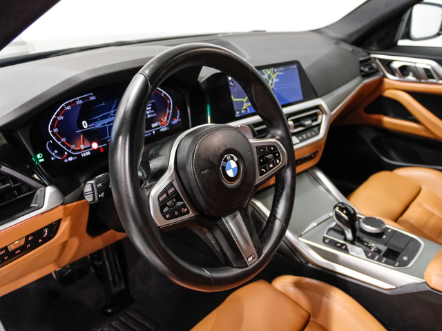 BMW Serie 4 420i Gran Coupe color Azul. Año 2023. 135KW(184CV). Gasolina. En concesionario Barcelona Premium -- GRAN VIA de Barcelona