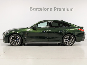 Fotos de BMW Serie 4 420i Gran Coupe color Azul. Año 2023. 135KW(184CV). Gasolina. En concesionario Barcelona Premium -- GRAN VIA de Barcelona