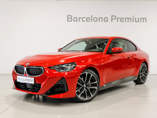 Fotos de BMW Serie 2 220i Coupe color Rojo. Año 2022. 135KW(184CV). Gasolina. En concesionario Barcelona Premium -- GRAN VIA de Barcelona