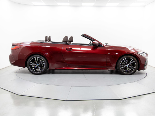 BMW Serie 4 420i Cabrio color Rojo. Año 2023. 135KW(184CV). Gasolina. En concesionario Móvil Begar Alicante de Alicante
