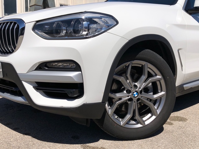 BMW X3 xDrive20d color Blanco. Año 2019. 140KW(190CV). Diésel. En concesionario Vehinter Getafe de Madrid