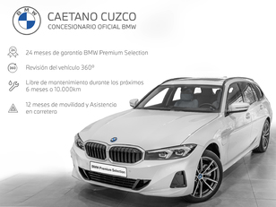 Fotos de BMW Serie 3 330e Touring color Blanco. Año 2024. 215KW(292CV). Híbrido Electro/Gasolina. En concesionario Caetano Cuzco, Salvatierra de Madrid