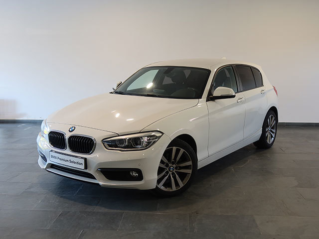 BMW Serie 1 116d color Blanco. Año 2015. 85KW(116CV). Diésel. En concesionario Autogal de Ourense