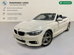 Fotos de BMW Serie 4 420i Cabrio color Blanco. Año 2018. 135KW(184CV). Gasolina. En concesionario Automotor Costa, S.L.U. de Almería
