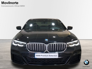 Fotos de BMW Serie 5 520d color Negro. Año 2022. 140KW(190CV). Diésel. En concesionario Movilnorte Las Rozas de Madrid