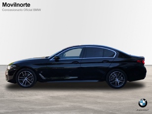 Fotos de BMW Serie 5 520d color Negro. Año 2022. 140KW(190CV). Diésel. En concesionario Movilnorte Las Rozas de Madrid