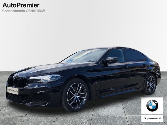 BMW Serie 5 520d color Negro. Año 2023. 140KW(190CV). Diésel. En concesionario Auto Premier, S.A. - MADRID de Madrid
