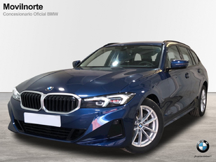 Fotos de BMW Serie 3 318d Touring color Azul. Año 2023. 110KW(150CV). Diésel. En concesionario Movilnorte Las Rozas de Madrid