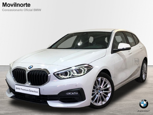 Fotos de BMW Serie 1 118i color Blanco. Año 2019. 103KW(140CV). Gasolina. En concesionario Movilnorte El Plantio de Madrid