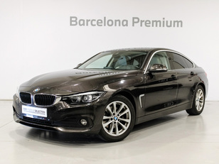 Fotos de BMW Serie 4 420d Gran Coupe color Marrón. Año 2018. 140KW(190CV). Diésel. En concesionario Barcelona Premium -- GRAN VIA de Barcelona