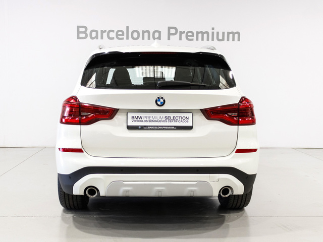 BMW X3 xDrive20d color Blanco. Año 2019. 140KW(190CV). Diésel. En concesionario Barcelona Premium -- GRAN VIA de Barcelona