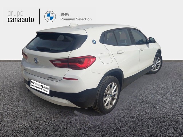 BMW X2 sDrive16d color Blanco. Año 2019. 85KW(116CV). Diésel. En concesionario CANAAUTO - TACO de Sta. C. Tenerife