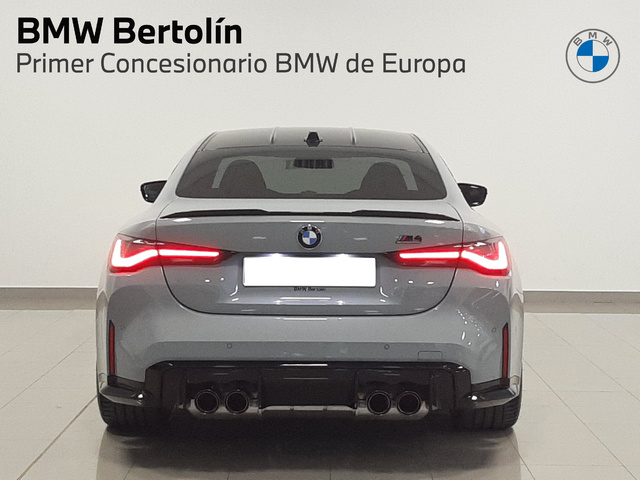 BMW M M4 Coupe Competition color Gris. Año 2024. 375KW(510CV). Gasolina. En concesionario Automoviles Bertolin S.L. de Valencia