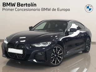 Fotos de BMW i4 eDrive40 color Azul. Año 2024. 250KW(340CV). Eléctrico. En concesionario Automoviles Bertolin S.L. de Valencia