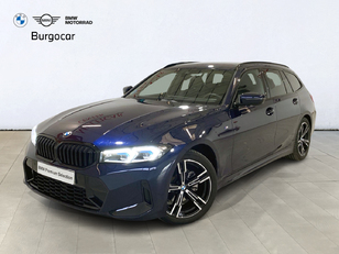 Fotos de BMW Serie 3 320d Touring color Azul. Año 2023. 140KW(190CV). Diésel. En concesionario Burgocar (Bmw y Mini) de Burgos