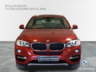 Fotos de BMW X6 xDrive35i color Rojo. Año 2015. 225KW(306CV). Gasolina. En concesionario BYmyCAR Madrid - Alcalá de Madrid