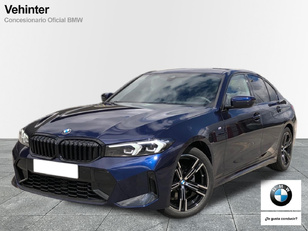 Fotos de BMW Serie 3 320d color Azul. Año 2024. 140KW(190CV). Diésel. En concesionario Vehinter Alcorcón de Madrid