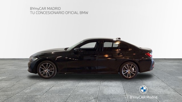 BMW Serie 3 320d color Negro. Año 2020. 140KW(190CV). Diésel. En concesionario BYmyCAR Madrid - Alcalá de Madrid
