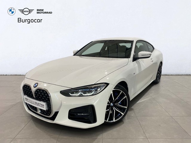 BMW Serie 4 420d Coupe color Blanco. Año 2020. 140KW(190CV). Diésel. En concesionario Burgocar (Bmw y Mini) de Burgos