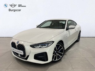 Fotos de BMW Serie 4 420d Coupe color Blanco. Año 2020. 140KW(190CV). Diésel. En concesionario Burgocar (Bmw y Mini) de Burgos