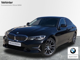 Fotos de BMW Serie 3 318d color Negro. Año 2019. 110KW(150CV). Diésel. En concesionario Vehinter Getafe de Madrid