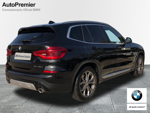 BMW X3 xDrive20d color Negro. Año 2020. 140KW(190CV). Diésel. En concesionario Auto Premier, S.A. - ALCALÁ DE HENARES de Madrid