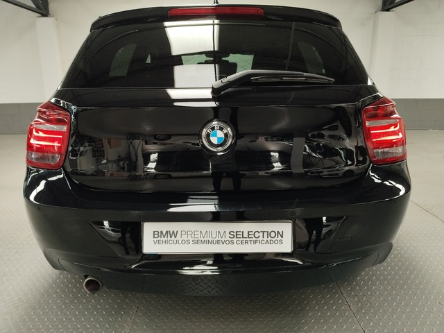 BMW Serie 1 120d color Negro. Año 2014. 135KW(184CV). Diésel. En concesionario Autoberón de La Rioja